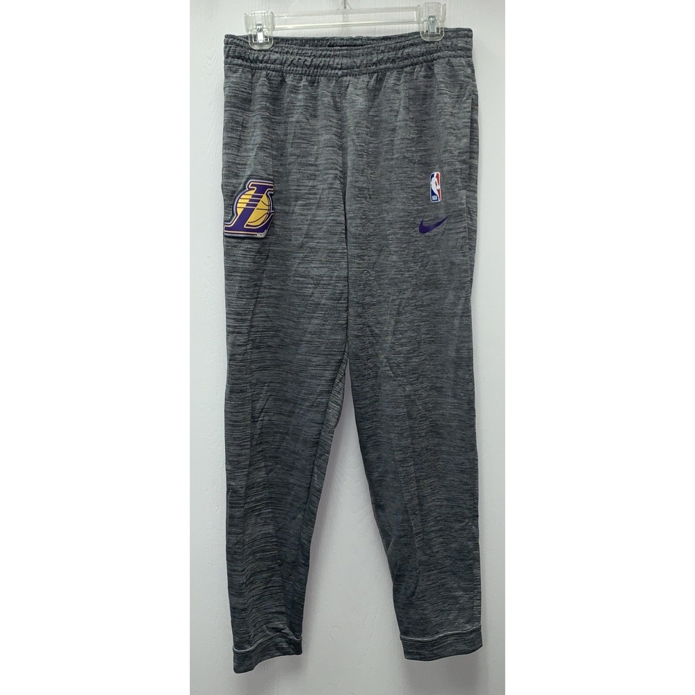 Nike Dri-Fit‎ Los Angeles Lakers Warm Up Basketball Pants Grey L Team Issue